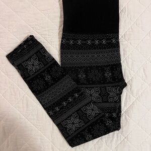 Tahari Warm Textured Leggings